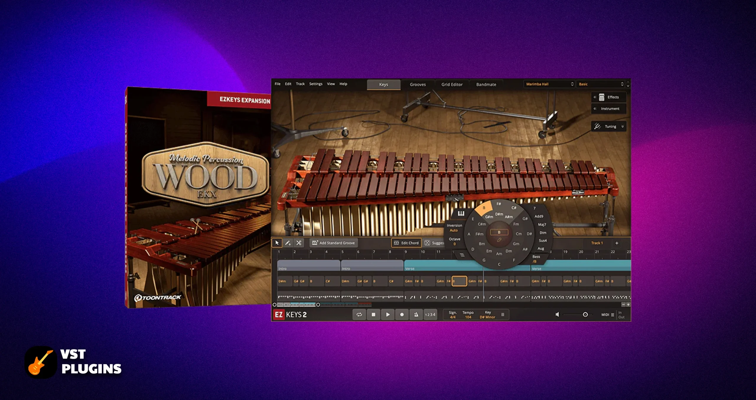 Toontrack Melodic Percussion – Wood EKX