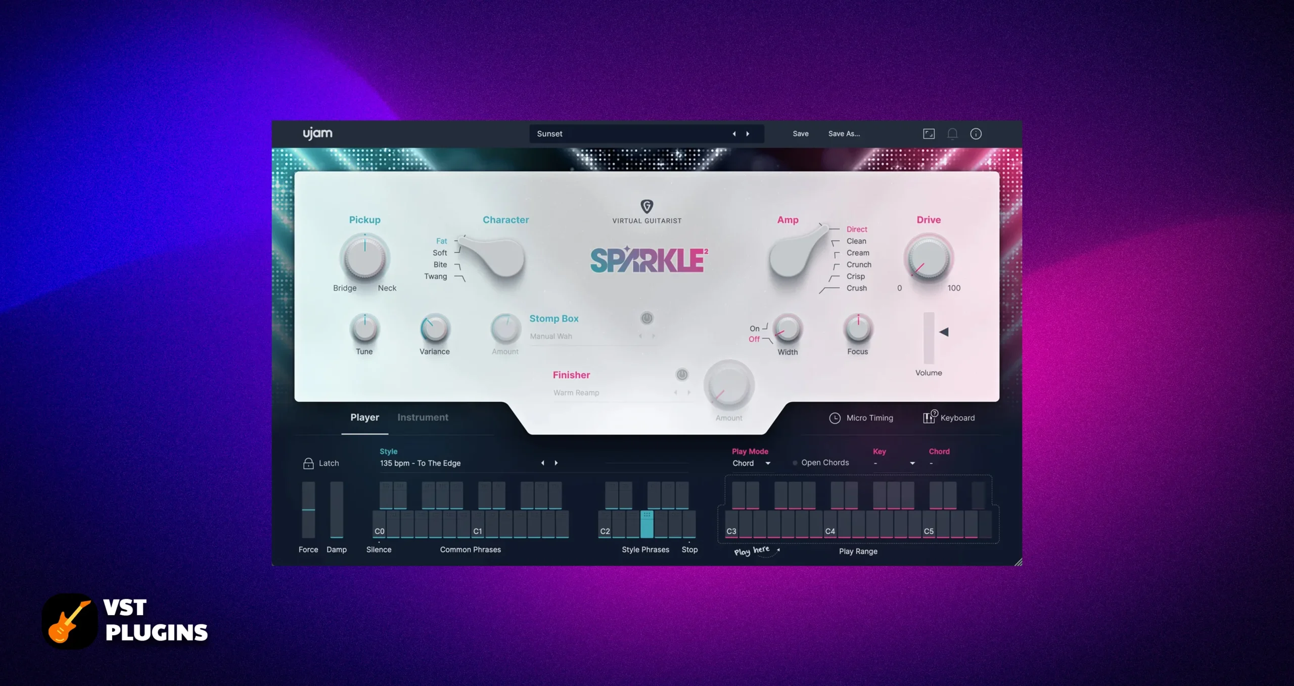 UJAM Virtual Guitarist SPARKLE 2 v2.4.0 WIN