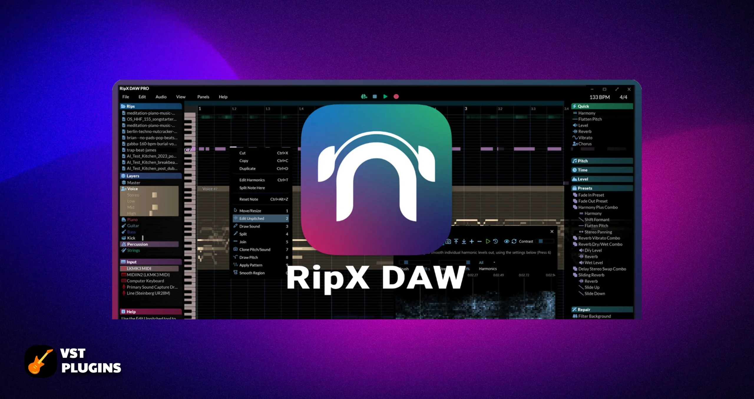 Hit n Mix RipX DAW Pro 7.1.0 for Mac