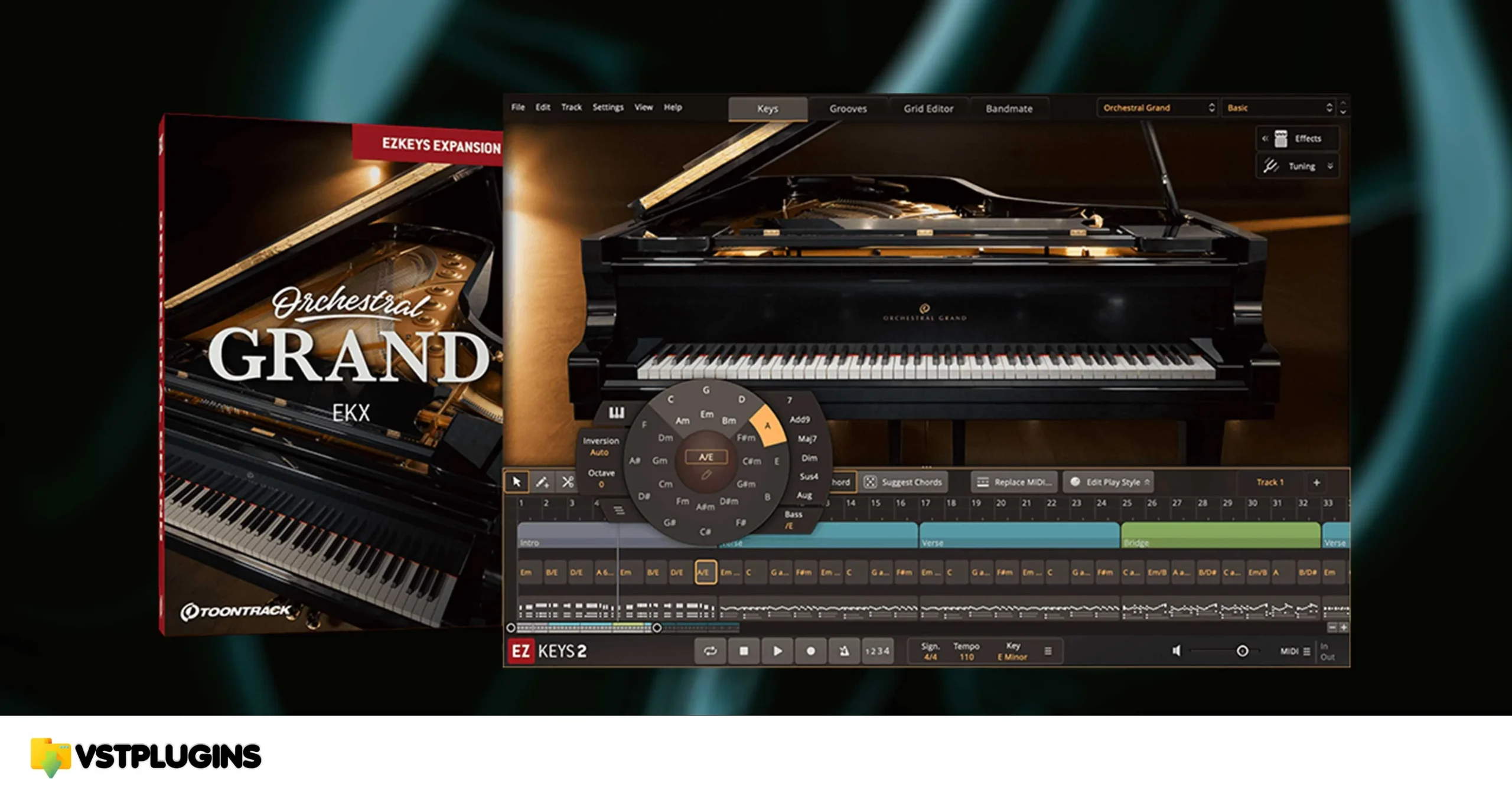 Toontrack – Orchestral Grand EKX (SOUNDBANK)