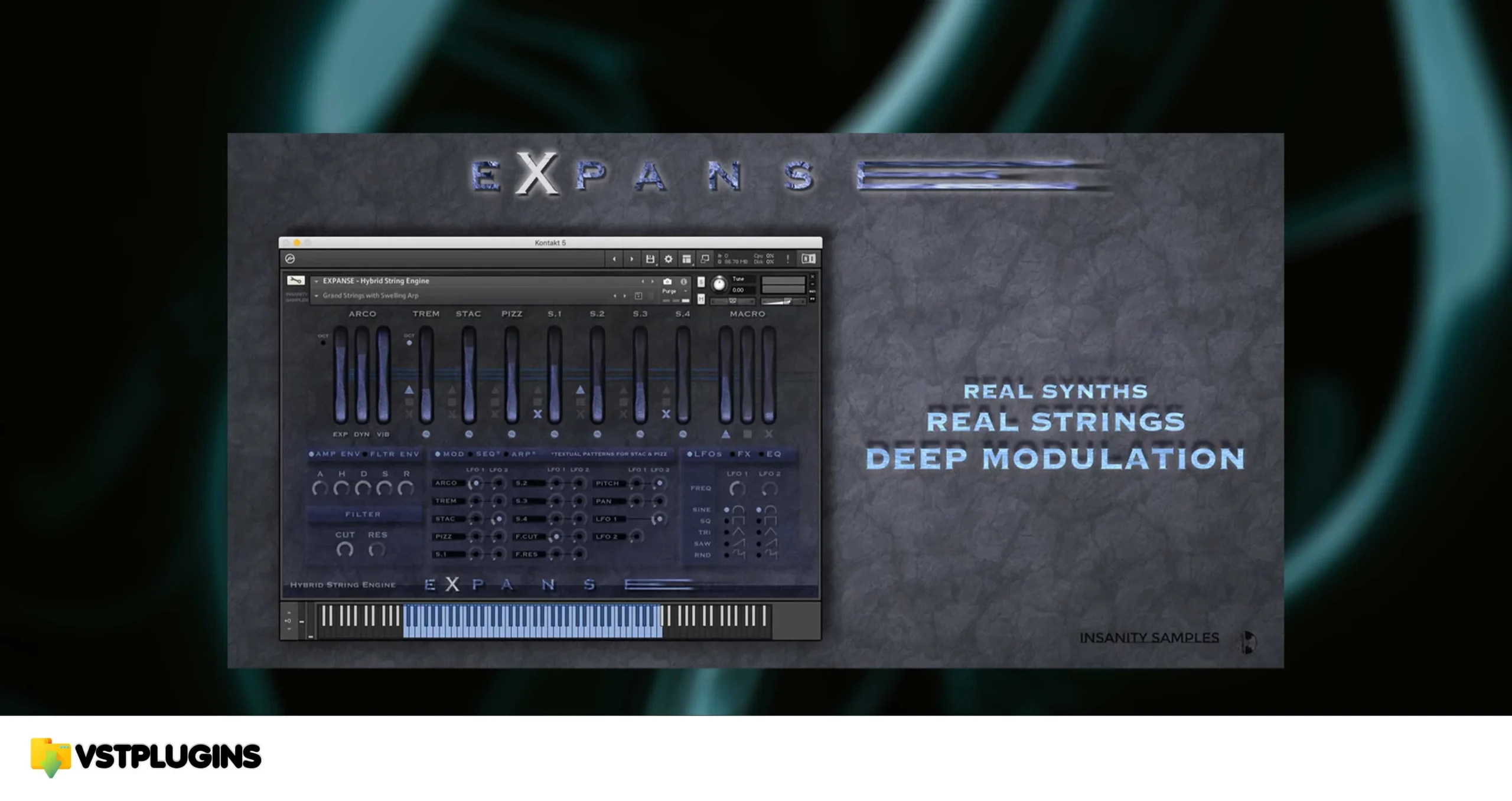 Insanity Samples – Expanse Hybrid String Engine (KONTAKT)